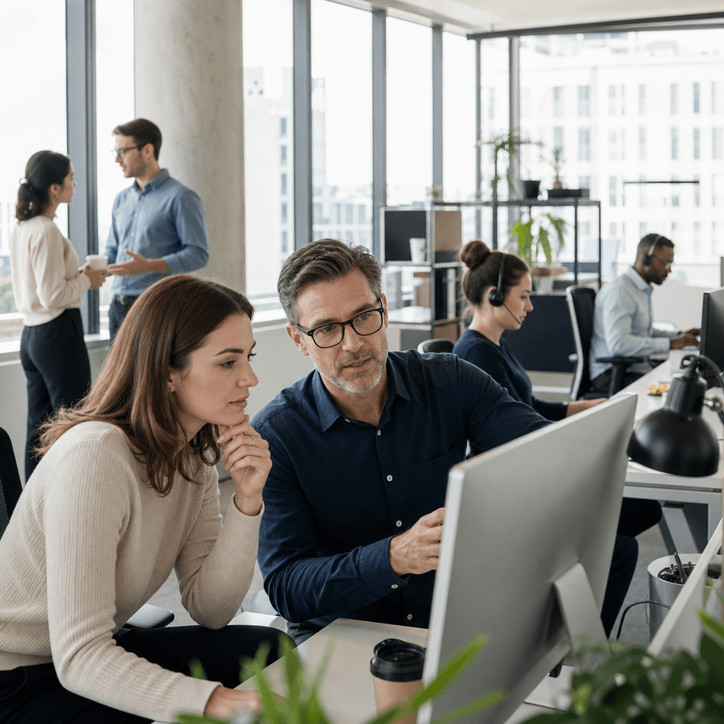 Hybrid contact centre automation: How SMEs split AI and human tasks